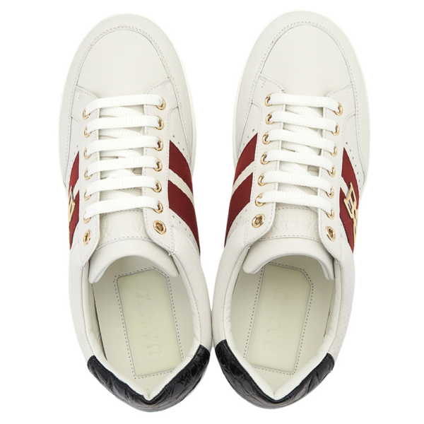 Giày Bally B-Chain Crocodile 'White' WINTON-07 - Ảnh 4