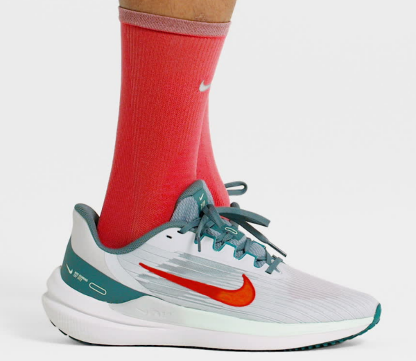 Giày Nike Winflo 9 Pure 'Platinum Total Orange Grey Mineral Blue' DD6203-005 - Ảnh 2
