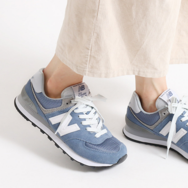 Giày New Balance Wmns 574 Deep Porcelain Blue WL574CC - Ảnh 4