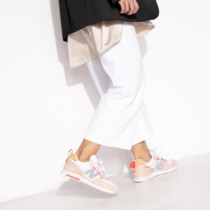 Alternative view of Giày New Balance Wmns 574 Lifestyle Pink White WL574ISE