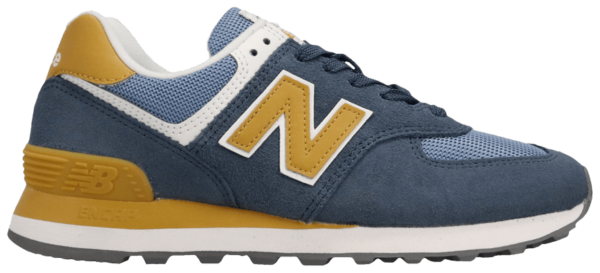 Giày New Balance Wmns 574 'Blue Yellow White' WL574LDD