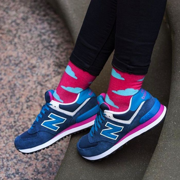 Giày New Balance Womens 574 Core Trainers WL574MOY - Ảnh 4
