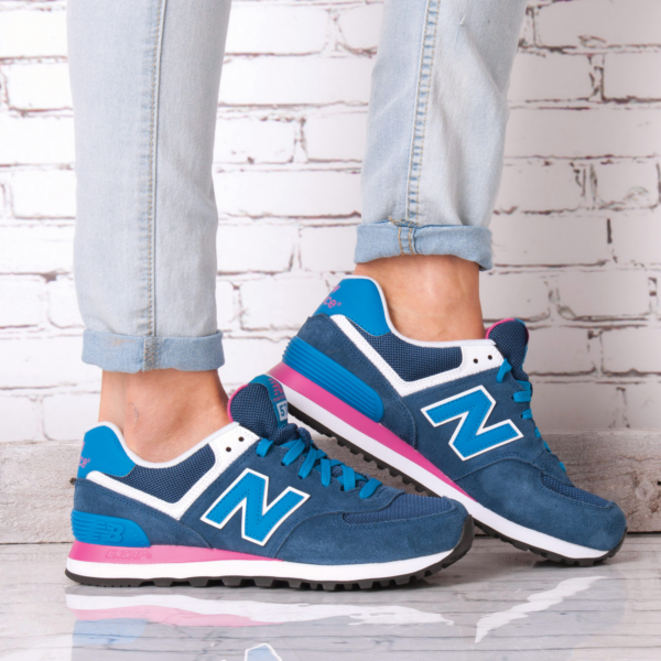 Giày New Balance Womens 574 Core Trainers WL574MOY - Ảnh 3