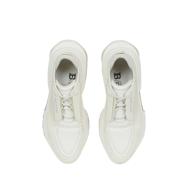 Giày Balmain Neoprene Suede B-bold 'White' YM1VI277TRPN0FA - Ảnh 3