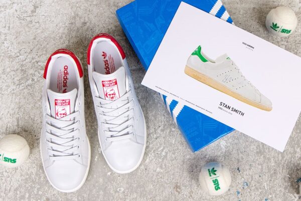 Giày Adidas Stan Smith Vintage 'Collegiate Red' B37898 - Ảnh 6