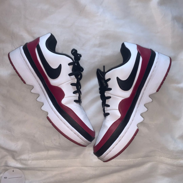 Giày Nike Wmns Air Jordan 1 Jester XX Low 'Noble Red' CI7815-106 - Ảnh 2