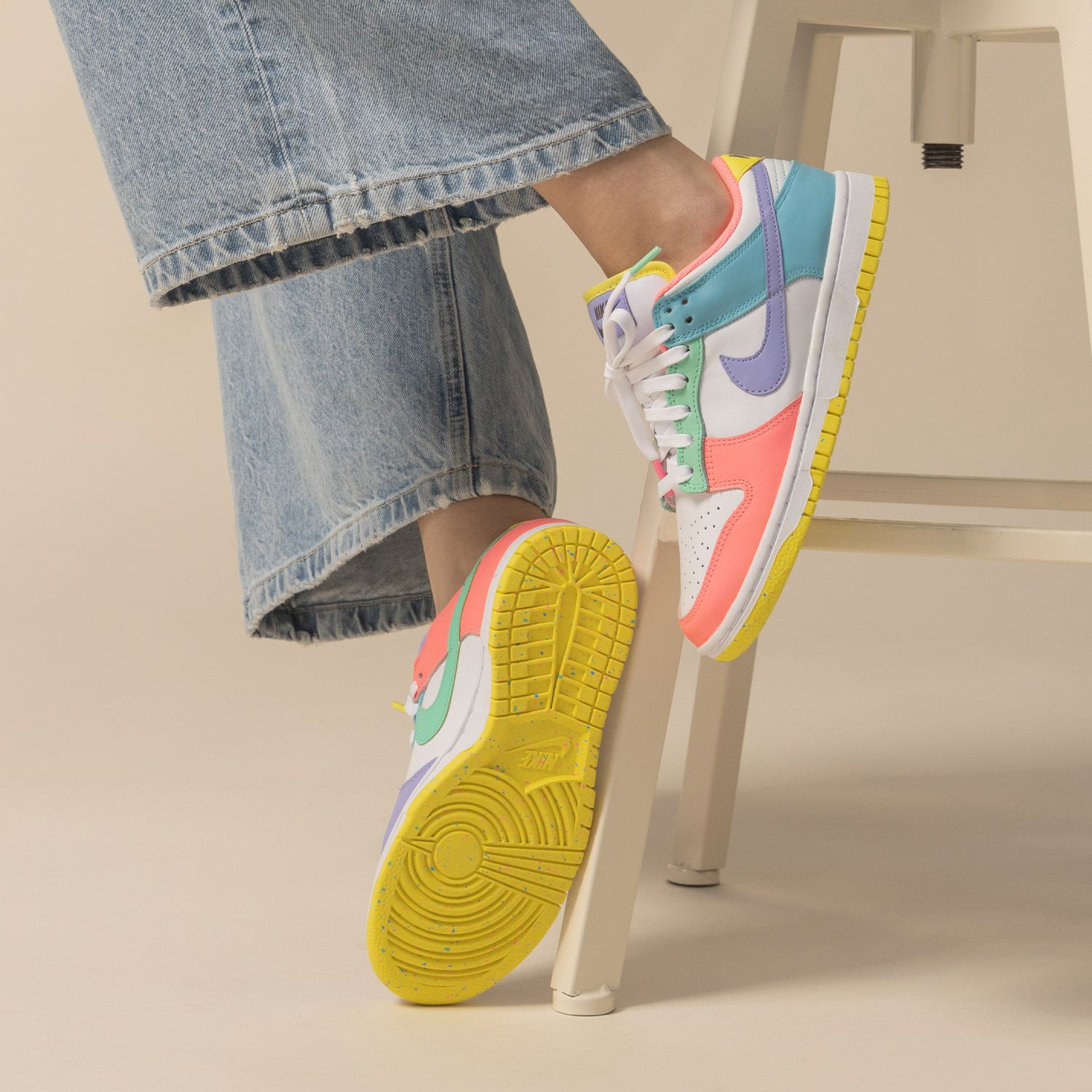 Giày Nike Wmns Dunk Low SE 'Candy' DD1872-100 - Ảnh 6