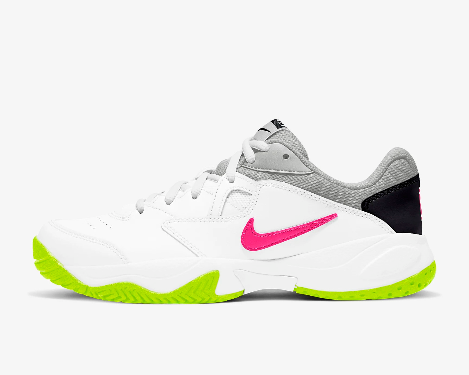 Giày Nike Wmns Court Lite 2 'White Hot Lime' AR8838-107 - Ảnh 5