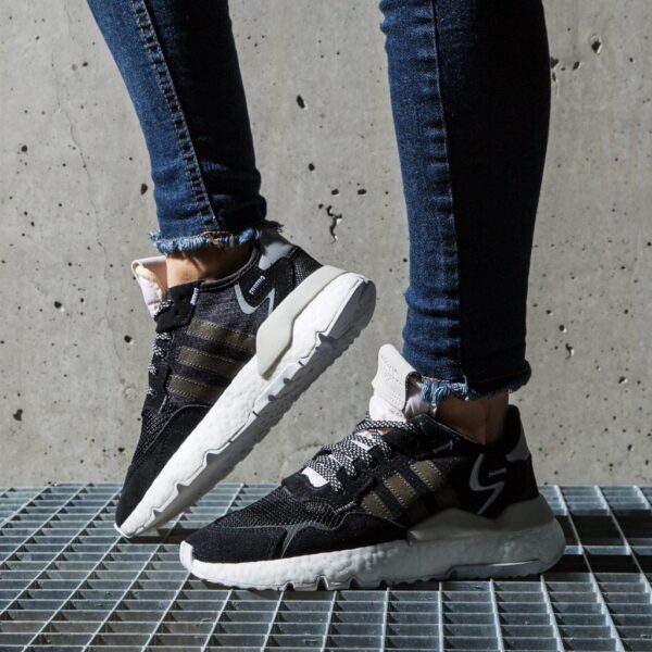 Giày Adidas Wmns Nite Jogger 'Core Black' CG6253 - Ảnh 2