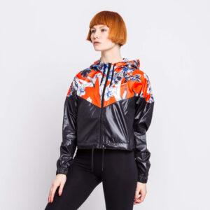 Alternative view of Áo Nike Hyper Femme Crop Jacket Windrunner Floral AR5151-010
