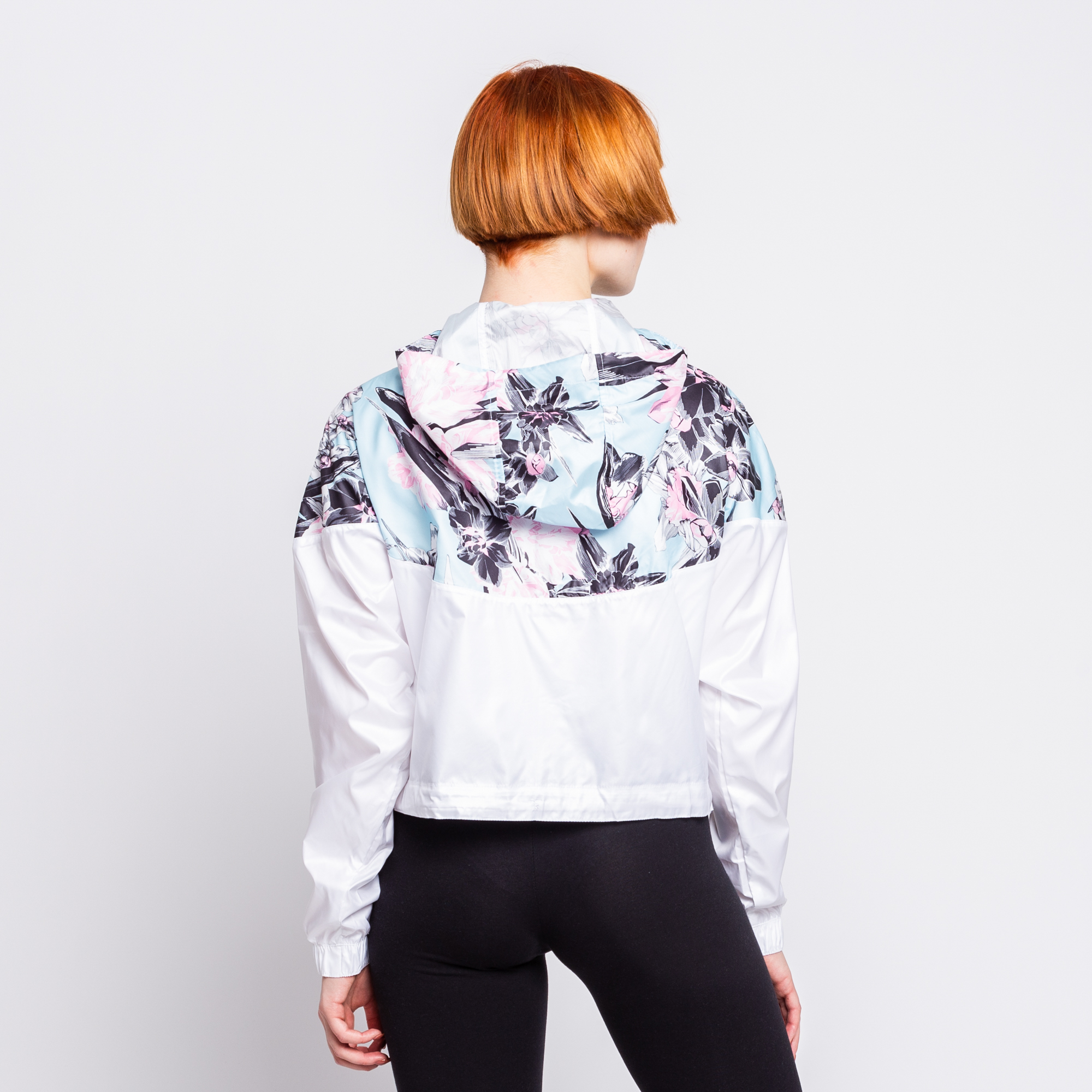 Áo Nike Windrunner Cropped Jacket Women White AR5151-100 - Ảnh 3