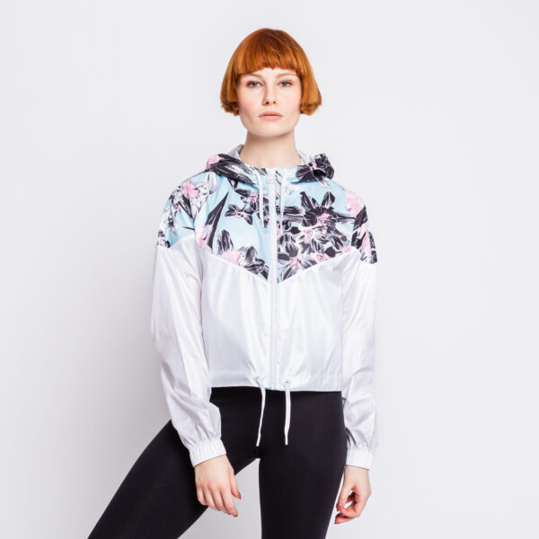 Áo Nike Windrunner Cropped Jacket Women White AR5151-100 - Ảnh 2