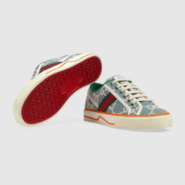 Giày Gucci Wmns Tennis 1977 'Light Blue' 606110-H0G10-3460 - Ảnh 5