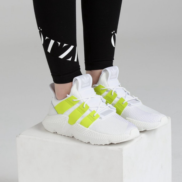 Giày W Adidas Prophere White Volt B37659 - Ảnh 4