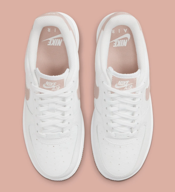 Giày Nike Air Force 1 '07'White Fossil Stone 315115-169 - Ảnh 4