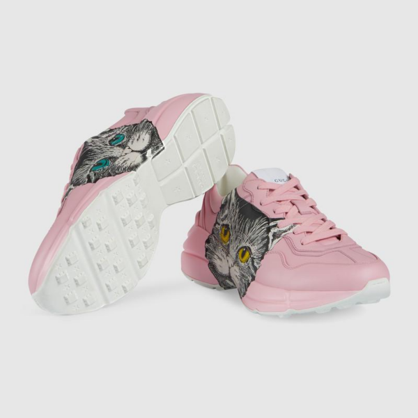 Giày Gucci Wmns Rhyton 'Mystic Cat Light Pink' 583337-DRW00-5823 - Ảnh 5