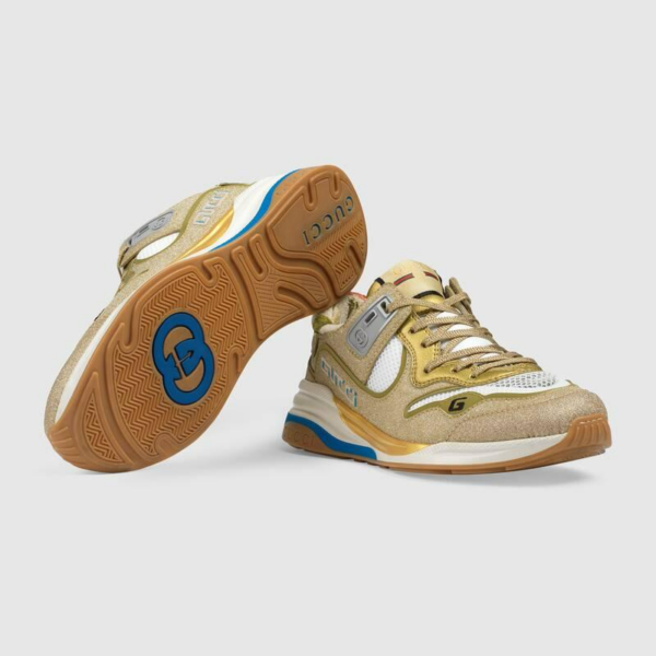 Giày Gucci Ultrapace 'Gold Sparkling Fabric' 602228-HW910-8060 - Ảnh 5