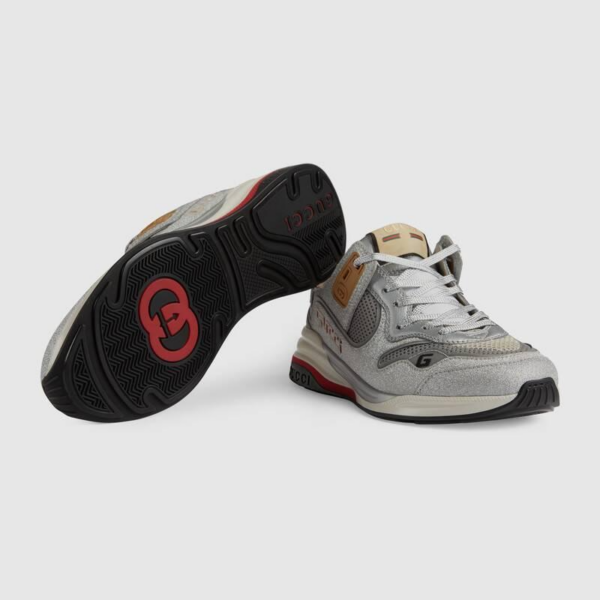 Giày Gucci Wmns Ultrapace 'Silver Red' 602228-HW910-8161 - Ảnh 6