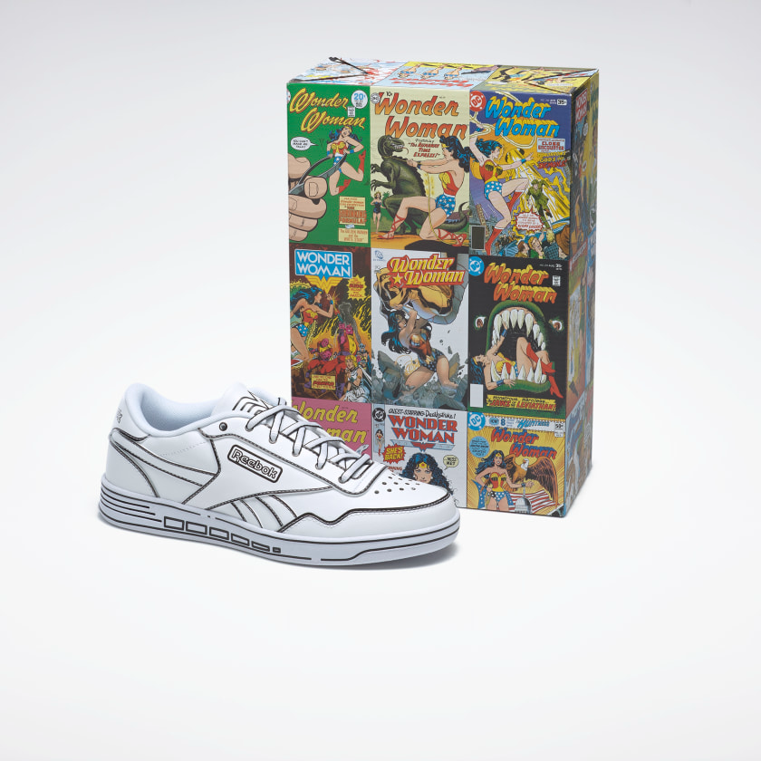 Giày Reebok Wonder Woman x Wmns Royal Techque T 'Invisible Jet' GZ8217 - Ảnh 8