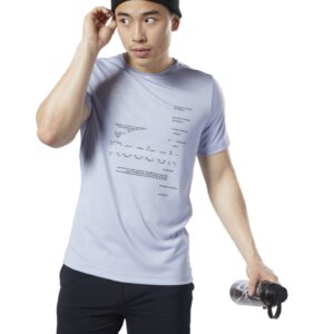 Reebok Workout Ready Graphic Tee Blue EC0864