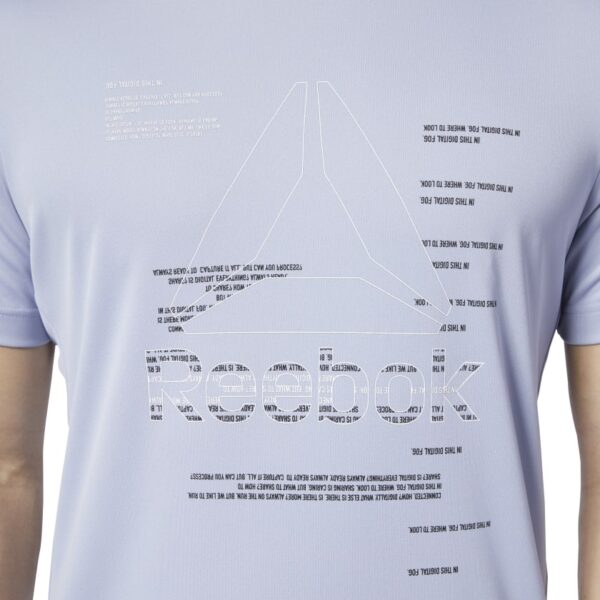 Reebok Workout Ready Graphic Tee Blue EC0864 - Ảnh 4