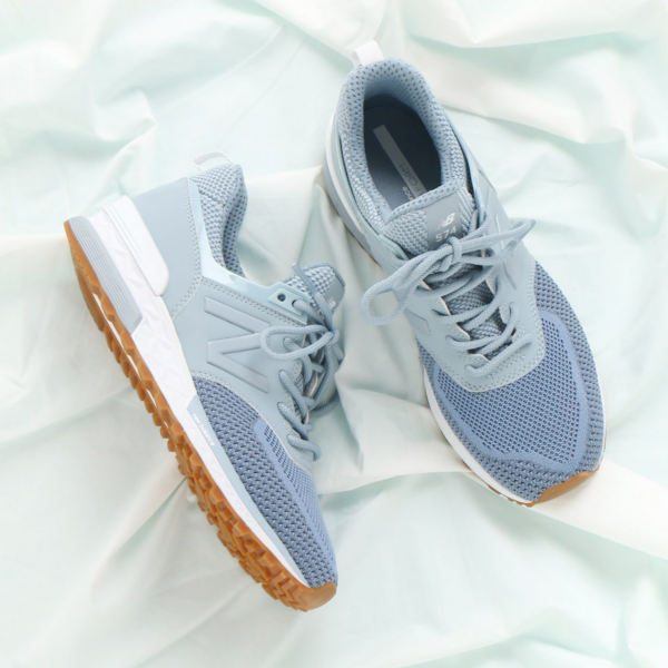 Giày New Balance 574 'Light Slat' WS574WB - Ảnh 2