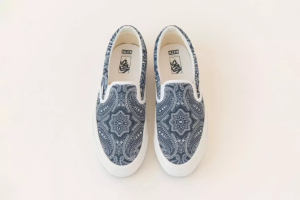 Giay Vans Kith x Vault OG Classic Slip-On LX 'Paisley' VN0A45JK6CC