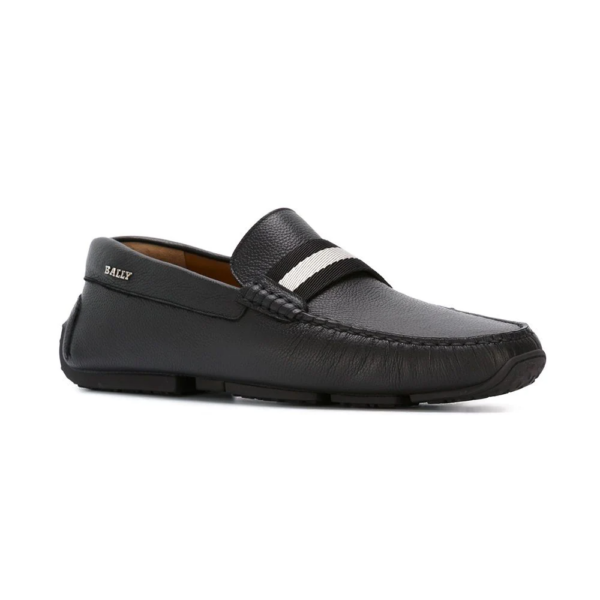 Giay Bally Moccasins Pearce 300 'Black White' 6206925