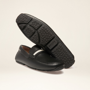 Giay Bally Moccasins Pearce 300 'Black White' 6206925