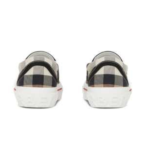 Giay Burberry Checked Slip-on 'Brown' 8056762