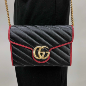 Tui Gucci Marmont 'Red Black'  573807-0OLFX-8277