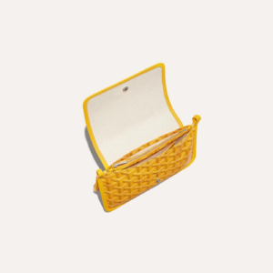 Vi Goyard Plumet Pocket Wallet 'Yellow' PLUMETPMLTY
