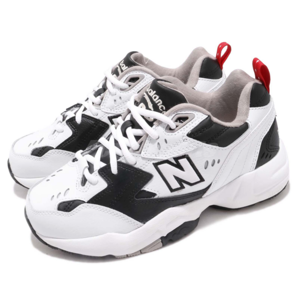 Giày New Balance Wmns 608 Wide 'White Black' WX608RB1D - Ảnh 4