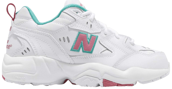 Giày New Balance 608 Wide 'White Pink Green' WX608WT1D