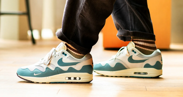 Giày Nike Patta x Air Max 1 'Noise Aqua' DH1348-004 - Ảnh 6
