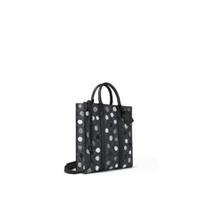 Tui Louis Vuitton x YK Sac Plat Bag 'Black Silver' M46404