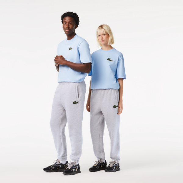 Quan Lacoste Organic Cotton Fleece Track 'Gray' XH0075-53G-CCA