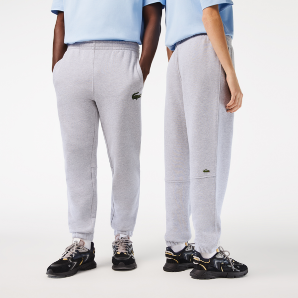 Quan Lacoste Organic Cotton Fleece Track 'Gray' XH0075-53G-CCA