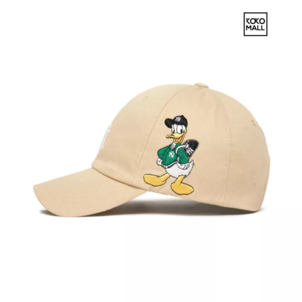 Mũ MLB x Disney Donald Duck Unstructured Ballcap NY3ACPD011N-50BGS - Ảnh 6