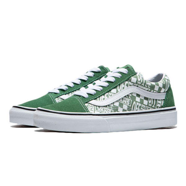 Giày Vans Off The Wall Old Skool 'Green' VN0A3WKT4QC - Ảnh 3