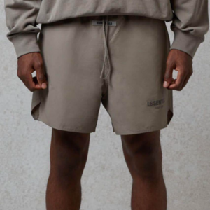 Quan Fear Of God Essentials Volley Short 'Cement'