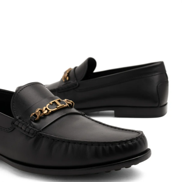 Giày Tod's Men's Black T Logo 'Black' XXM03I0EQ90D90B999 - Ảnh 2