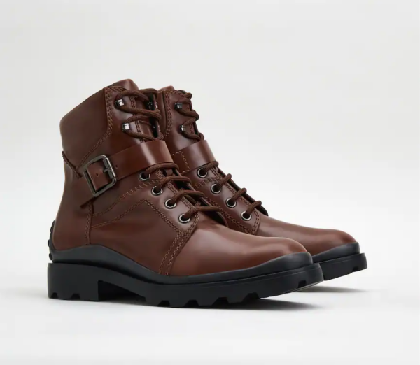 Giày Tod's Man Ankle Boots in Leather 'Brown' XXM04E0EF10T1C9S202 - Ảnh 2