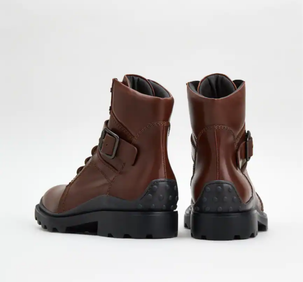 Giày Tod's Man Ankle Boots in Leather 'Brown' XXM04E0EF10T1C9S202 - Ảnh 3
