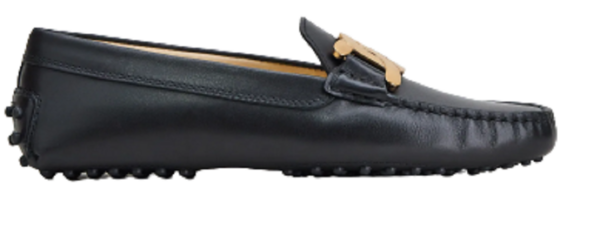 Giày Tod's Kate chain-embellished leather loafers XXW00G0DE50D90B999
