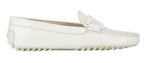 Giày Tod's Gommino Mokassin aus Lackleder CREME Damen XXW00G0DN23OW040C016