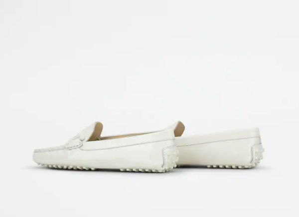 Giày Tod's Gommino Mokassin aus Lackleder CREME Damen XXW00G0DN23OW040C016 - Ảnh 4