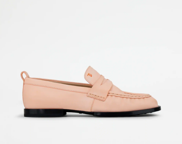 Giày Tod's Woman Pink Loafers in Leather XXW02E0EC60PHX40M008 - Ảnh 5