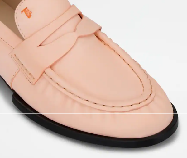 Giày Tod's Woman Pink Loafers in Leather XXW02E0EC60PHX40M008 - Ảnh 3