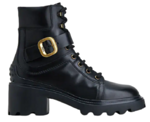 Giày Tod's Woman Black Boots in Leather XXW08D0EB33QGW42B999